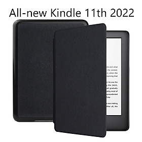 Bao Da Cover Cho Máy Đọc Sách All-new Kindle Gen 11th 2022 Nhựa Xước Smart Cover - đen