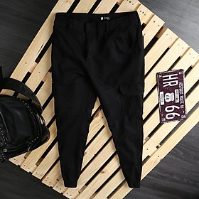 Quần kaki jogger nam dài big size có túi hộp