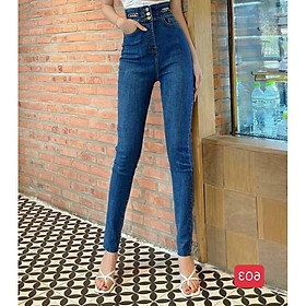Quần jean nữ King168 , jean nữ cao cấp co dãn JN14