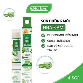 Son Dưỡng Môi Nha Đam Tươi Dưỡng Ẩm, Giảm Thâm Môi MILAGANICS 4.5g (Cây)