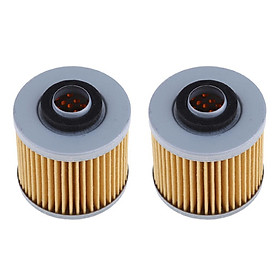 2x Motorcycle Oil Filter Fit  XVS1100A  1100 Classic 2000-2008