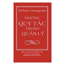 Nơi bán Những Quy Tắc Trong Quản Lý (Tái Bản 2018) - Giá Từ -1đ