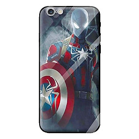 Ốp kính cường lực cho iPhone 6 Plus siêu nhân 024 - Hàng chính hãng
