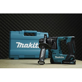 MÁY KHOAN ĐỘNG LỰC 14MM DÙNG PIN 12V MAKITA HR140DSAE (01 ĐẾ SẠC NHANH 02 PIN 2.0AH) - HÀNG CHÍNH HÃNG