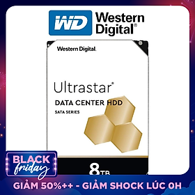Ổ cứng HDD Western Digital Ultrastar 8TB 3.5 inch Sata 3 - Hàng Nhập Khẩu