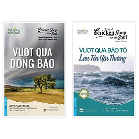 Combo Vượt Qua Dông Bão + Chicken Soup For The Soul 3 - Vượt Qua Bão Tố Lan Tỏa Yêu Thương - Bản Quyền