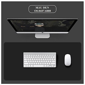 Mua Thảm da trải bàn làm việc Da PU Deskpad kiêm bàn di chuột mouse pad da (nhiều màu) nhiều size