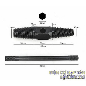 Mua Dụng cụ tháo ren ống nước bị gãy-từ phi  14mm đến 27mm-Hàng loại 1 Vặn ren 2 đầu 14-27mm vặn ren gãy