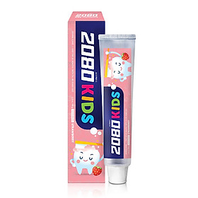 Kem đánh răng 2080 Kid's cho trẻ em hương dâu Hàn Quốc 80g