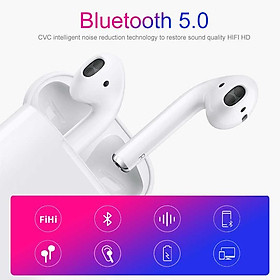 Mua Tai Nghe Bluetooth I12 TWS 5.0 Đế Sạc Cảm ứng Vân Tay