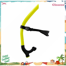 Ống Thở Lặn Chuyên Nghiệp Cleacco Với Dây Đeo Silicone Mềm Mại Co Giãn - Hàng Chính Hãng