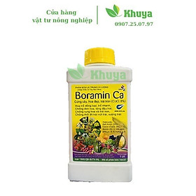 Phân bón lá trung vi lượng Boramin Ca 1 lít Cứng cây - Tăng đậu trái
