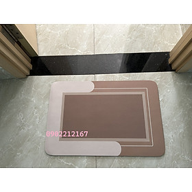 Mua Thảm chùi chân siêu thấm nước-thảm chống trượt tốt cho nhà tắm bằng silicone
