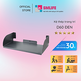 Kệ sách treo tường chữ D60