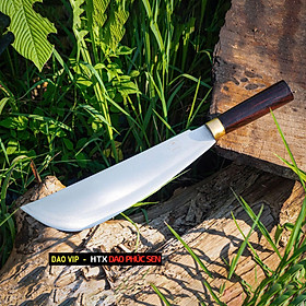 Dao yếm chặt cây thép trắng rèn thủ công - DYKMD