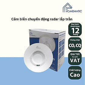 Cảm biến bật tắt đèn khi có người radar Homematic MS600