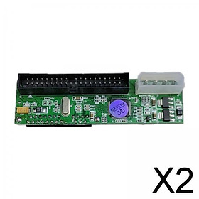 2xPata IDE to Sata for Hard Drive Adapter Converter HDD Parallel to Serial ATA