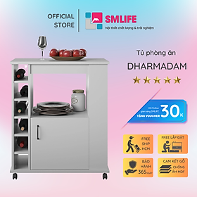 Mua Tủ nhà bếp gia đình bằng gỗ công nghiệp MDF phủ melamine SMLIFE Dharmadam