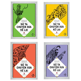 Combo Sử Ta - Chuyện Xưa Kể Lại (Trọn Bộ 4 Tập) - Tặng Kèm Bookmark Happy Life