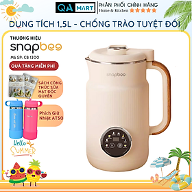 Mua Máy làm sữa hạt Snapbee CB1200 - Dung tích 1200 ml - 9 chế độ nấu đa năng - Hàng chính hãng  bảo hành 24 tháng