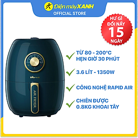 Mua Nồi chiên không dầu Bear QZG-A14D1 3.6 lít - Hàng chính hãng