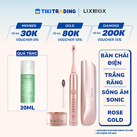 Bàn Chải Điện Halio Sonic Whitening Toothbrush Pro