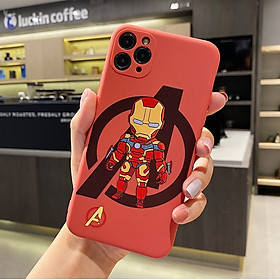 Ốp lưng silicon màu bảo vệ camera avenger - e004 dành cho iphone 6/6s 6 plus/6s plus, 7/8, 7/8 plus, x/xs, xr, xsmax, 11, 11 pro, 11 pro max, 12 mini, 12, 12 pro, 12 pro max