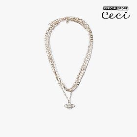 CECI - Dây chuyền nữ chuỗi xích nhiều tầng thời trang CC4-01000278