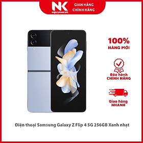 Mua Điện thoại Samsung Galaxy Z Flip 4 5G 256GB Xanh nhạt - Hàng chính hãng