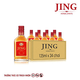 Thùng rượu JING 35% Vol 125ml/ 24 chai