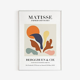 Tranh Canvas Cao Cấp | Tranh Henri Matisse, French Wall Decor, Soft Color Matisse Poster, Printable Wall Art