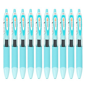 Bộ 10 Bút Bi Xanh Nhật Bản ZEBRA JJ31