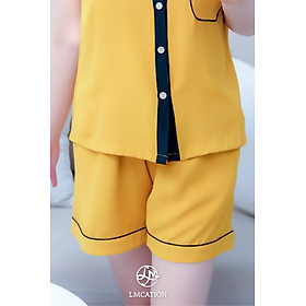Quần đùi Pijama LMcation Alia - Màu vàng cam