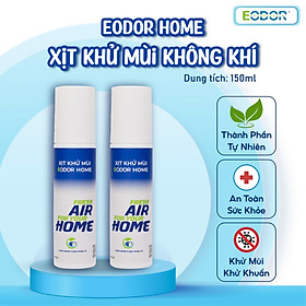 Xịt Khử Mùi Phòng Cao Cấp EODOR HOME 150ml. Khử Mùi Không Gian Làm Việc, Văn Phòng