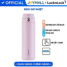 Bình Giữ Nhiệt LocknLock Featherlight One-touch Tumbler LHC3257 500ml