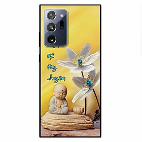 Ốp lưng dành cho samsung galaxy note 20 - note 20 ultra - mẫu vạn duyên hoa trắng