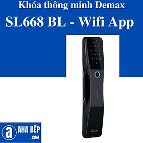 Mua Khóa thông minh Demax SL668 BL. Hàng Chính Hãng