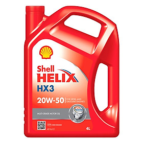 Dầu Nhớt Shell Helix HX3 20W-50 4L