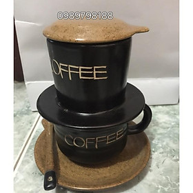 Mua Bộ phin pha cafe gốm sứ Bát Tràng cao cấp
