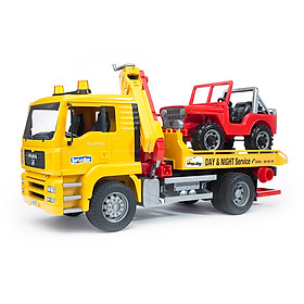 Đồ Chơi Dạng Mô Hình Theo Tỷ Lệ Thu Nhỏ 1:16 Xe Cứu Hộ Man T Bruder BRU02750