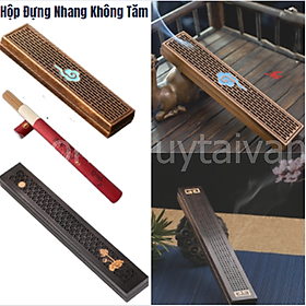 Hộp Đựng Nhang Không Tâm(Tặng 2 Miếng lót Chống Cháy) - phụ kiện thờ cúng