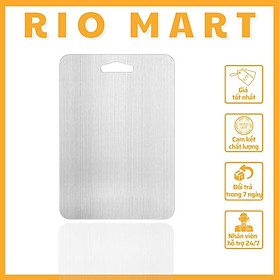 Mua Thớt Inox 304 Cao Cấp Kháng Khuẩn Dày Dặn Chính Hãng Chopping Block R13 RIOMART