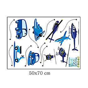 DECAL MÁY BAY