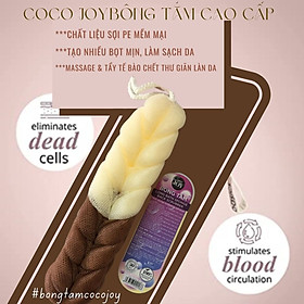 Bông Tắm Dài Mềm Mại Coco Joy