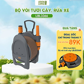 Mua Vòi nước tưới cây  rửa xe đa năng Lebenlang LBLB3366 dây dài 10m  2 đầu phun đi kèm - hàng chính hãng