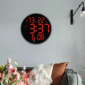 Wall Clock USB Powered Clock Digital Clock for Living Room