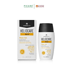 Kem Chống Nắng Heliocare Water Gel Sunscreen  360  SPF50 - 50ml