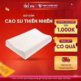 Mua Gối nằm cao su thiên nhiên Thuần Việt