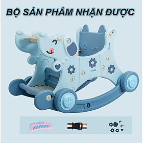 Xe đẩy Kiêm Ngựa bập bênh 2in1 cho bé yêu - AsiaMart