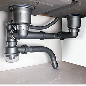 Bộ xi phông thoát nước cho chậu rửa các size